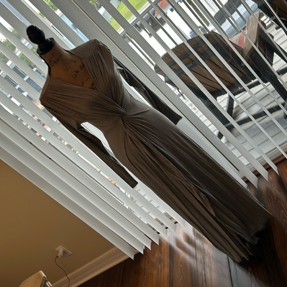 SHEIN grey cotton dress